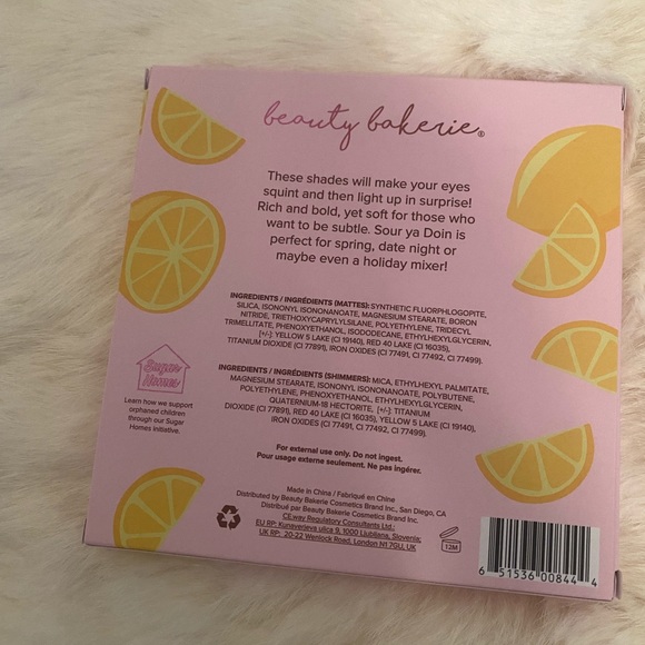 BNIB 🍋 Sour Ya Doin? Eyeshadow Palette 🍋 - Picture 4 of 6
